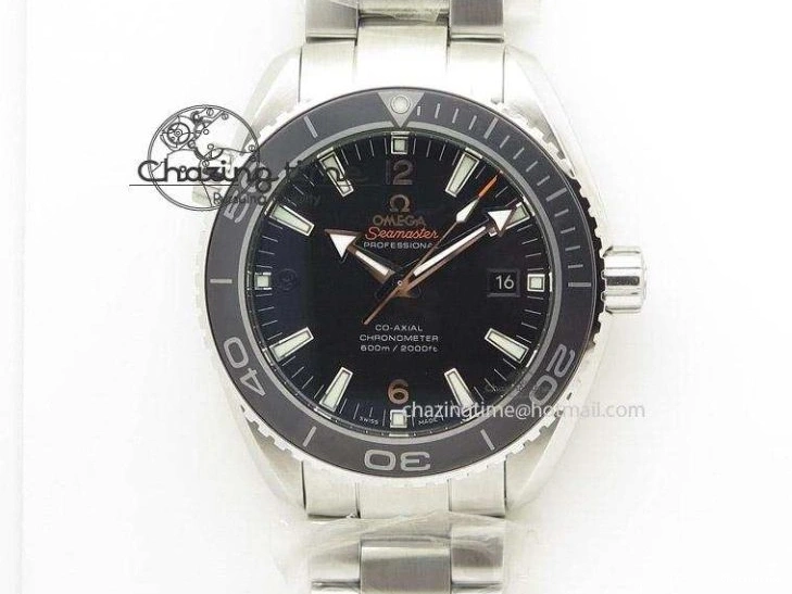 0409 HighQuality De Ville Chronograph SS OMF 1:1 Best Edition White Dial On SS Bracelet A 8151